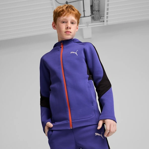 PUMA EVOSTRIPE Hoodie voor Grote Kids: Koop Nu! Stijlvol, Comfortabel, Perfect voor Elke Dag!